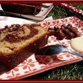 Cake marbré chocolat noisette - Oh, la gourmande..