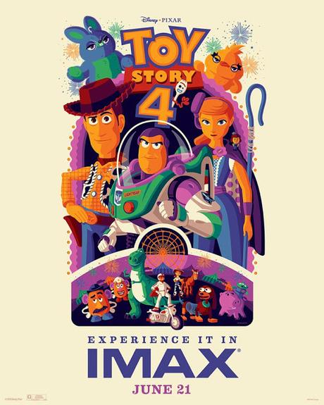 Affiche IMAX pour Toy Story 4 de Josh Cooley Affiche IMAX pour Toy Story 4 de Josh Cooley