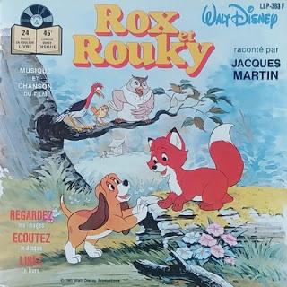 Livre-disque – Rox et Rouky raconté par Jacques Martin