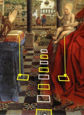 1435 Eyck_madonna_rolin motifs supplementaires