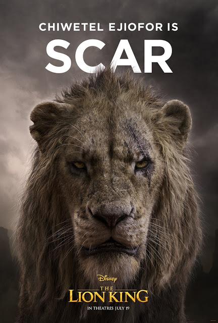 Nouvelles affiches personnages US pour le live-action Le Roi Lion de Jon Favreau Nouvelles affiches personnages US pour le live-action Le Roi Lion de Jon Favreau