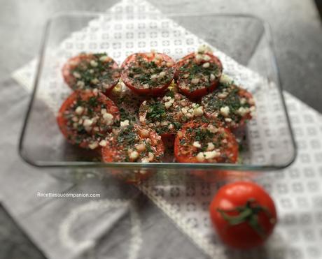 Tomates provençales rôties au four à l’ail