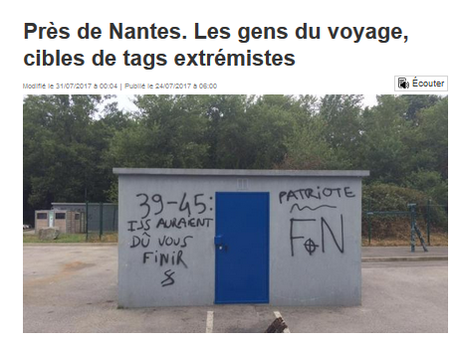 Apologie du nazisme, Nantes, 2019.  Appel au meurtre des #Roms