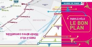 Plan des pistes cyclables de Paris
