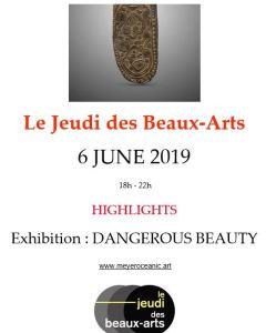Jeudi des Beaux-Arts  le 6 Juin 2019 Galerie Meyer