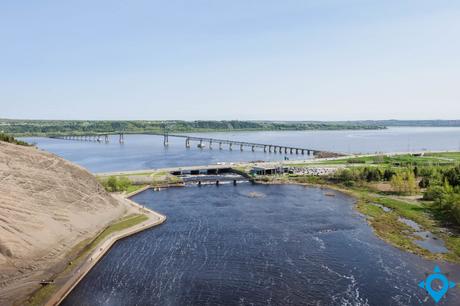 vue pont chute montmorency