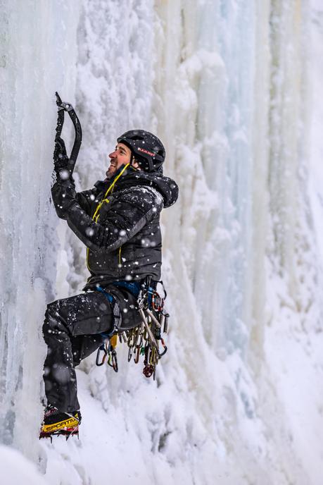 escalade sur glace