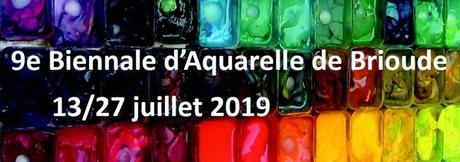 9ème Biennale d’aquarelle de Brioude (Haute-Loire)