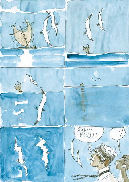 Plonger dans les rêves dessinés d'Hugo Pratt et Corto Maltese