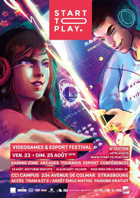 Start To Play - La 6e édition du festival du jeu vidéo arrive à Strasbourg du 23 au 25 août 2019