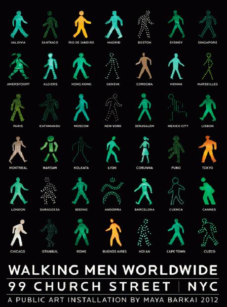 Walking Men worldwide™, un projet artistique à la rencontre des petits hommes verts