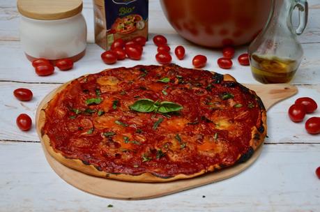 Pizza tomate mozza