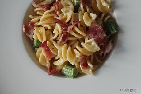 Pâtes Asperges & Pancetta Pâtes Asperges & Pancetta