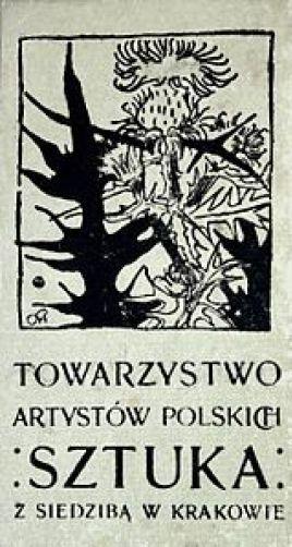 Société des artistes polonais Sztuka 1897 -Billet n°66