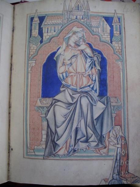 1252-67 Eleanor de Quincy Apocalypse de Lambeth MS 209 f 48
