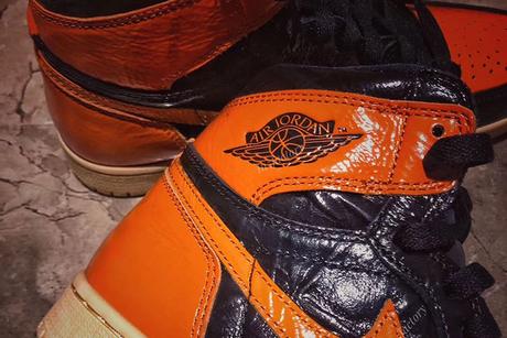 La Air Jordan 1 Shattered Backboard 3.0 sera une version Crinkle Patent Leather Air Jordan 1 Shattered Backboard 3.0