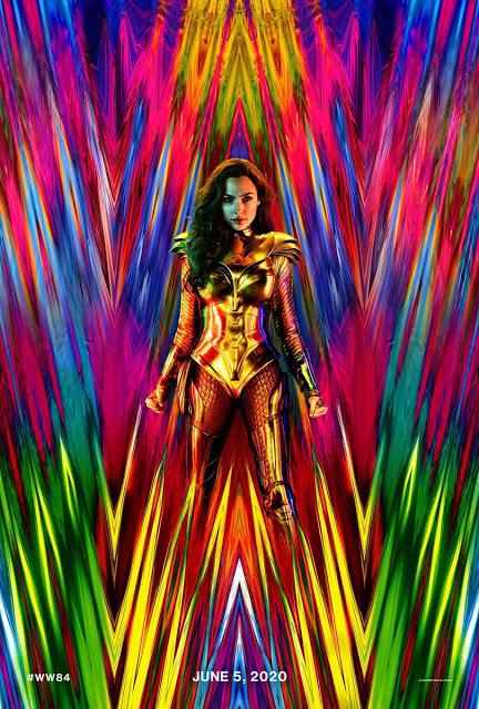 Première affiche teaser US pour Wonder Woman 1984 de Patty Jenkins