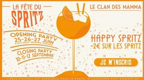 La Fête du Spritz débarque à Paris ! OPENING PARTY les 25-26-27 Juin