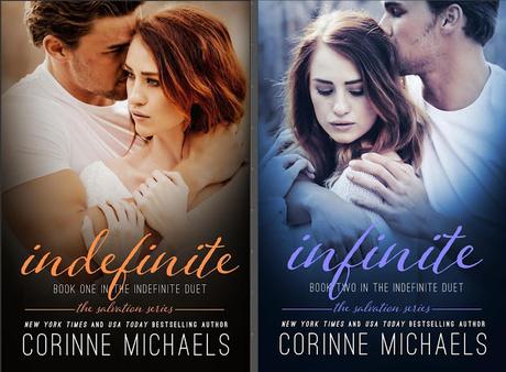 Cover Reveal : Découvrez les couvertures et les résumés de Indefinite et Infinite de Corinne Michaels Cover Reveal : Découvrez les couvertures et les résumés de Indefinite et Infinite de Corinne Michaels