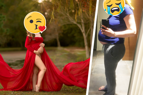 Ma grossesse Instagrammable vs Réalité