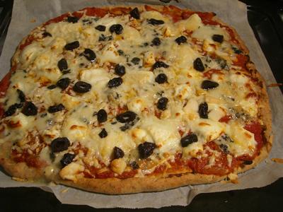 Recette pizza 3 fromages