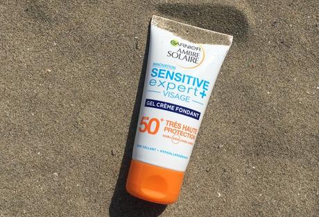 Mon bouclier : le Gel Crème Fondant Sensitive Expert + Ambre Solaire de Garnier Mon bouclier : le Gel Crème Fondant Sensitive Expert + Ambre Solaire de Garnier