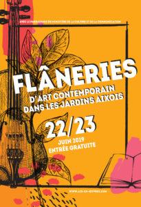 Flâneries d’Art Contemporain 2019 –  Samedi 22 & Dimanche 23 Juin 2019 – Aix-en-Provence