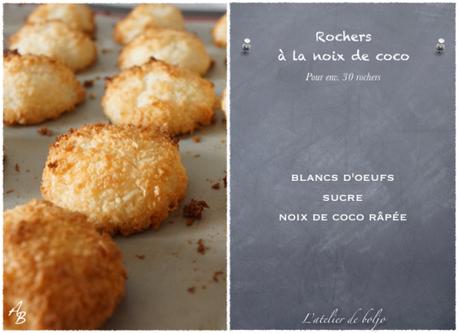 Rochers à la noix de coco