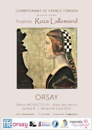 Championnat de France féminin d’échecs de parties rapides à Orsay