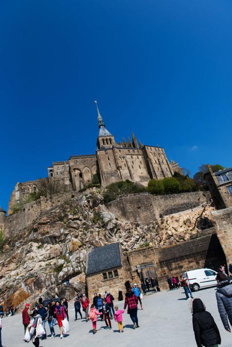 Le Mont Saint Michel avec 4 enfants