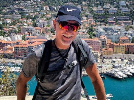 A Nice, il y a quelques jours. J'ai 72 ans.