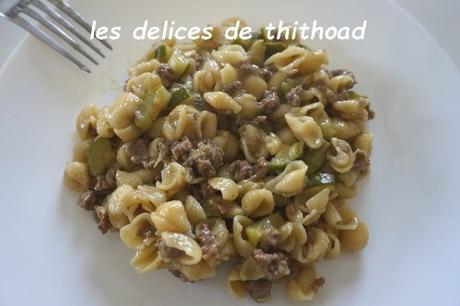 one pot pasta boeuf et courgettes au i'cook-in ou pas (WW)