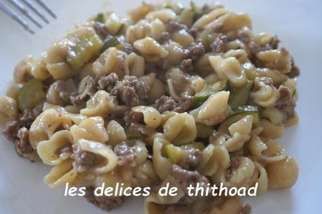 one pot pasta boeuf et courgettes au i'cook-in ou pas (WW)