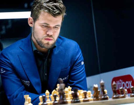 Magnus Carlsen en tête du Norway Chess 2019 - Photo © Lennart Ootes