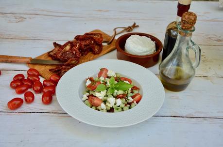 Salade de fèves aux chèvre frais Salade de fèves aux chèvre frais