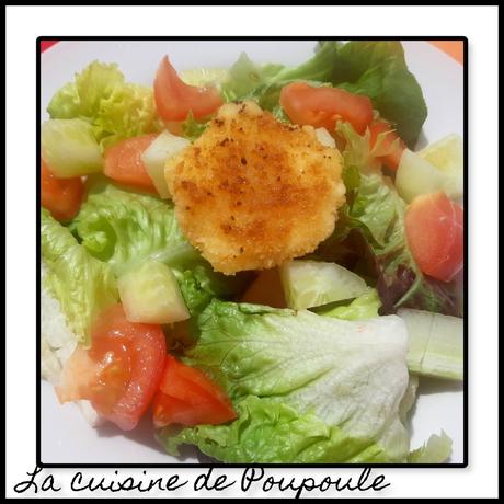 Salade croustillante au Babybel