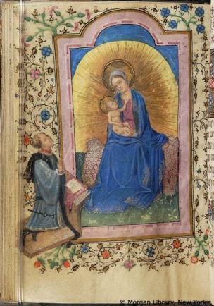 1420 ca Book of Hours Flandres Morgan MS M.76 fol. 195v