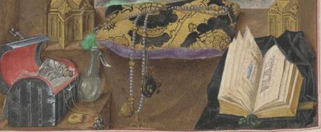1477 Maitre viennois de Marie de Bourgogne Heures de Marie de Bourgogne ONL Codex vindobonensis 1857 Folio 43V detail