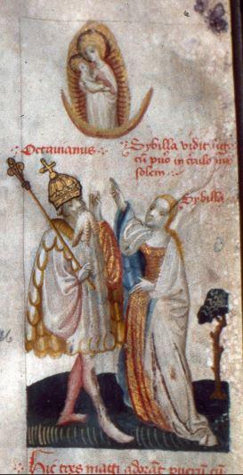 1410-25 Master of the Brno Speculum (Pays Bas), Nova Rise, Kanonie sv. Petra a Pavla, MS 80, fol. 8r