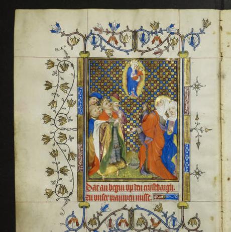 1415 Livre d'Heures de Marie de Gueldre Staatsbibliothek Berlin MS GERM QUARTO 42 fol 50v