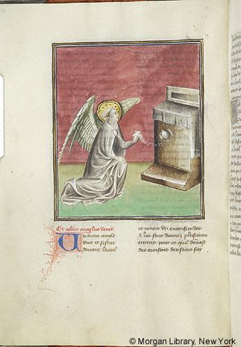 1415 ca, Apocalypse ms 133 fol .019v Morgan Library