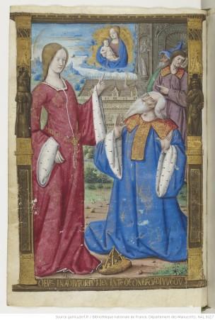 1500-05 Maitre des Triomphes de Petrarque Petites Heures d'Anne de Bretagne Gallica BNF NAL 3027 fol 19v