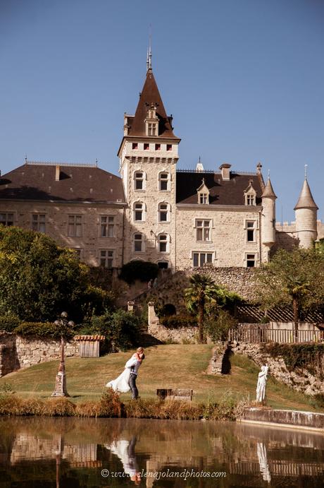 Le Mariage aux Tournesols. Chateau de Lisse.