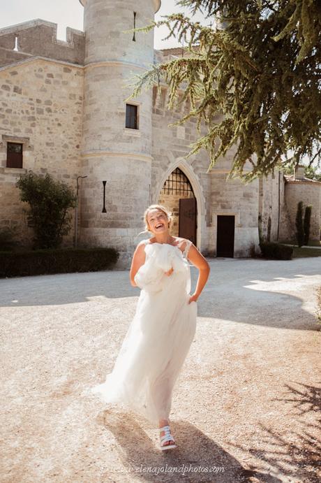 Le Mariage aux Tournesols. Chateau de Lisse.