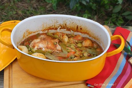 Navarin d’agneau aux légumes de printemps