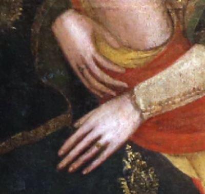 1349-50 Serafini Paolo da Modena Galleria Estense, Modena double anneau
