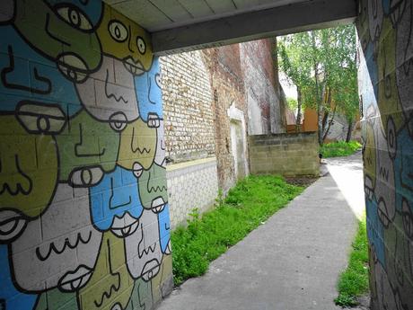 J'ai participé à la 1er visite guidée à vélo sur le thème du street art à travers Roubaix