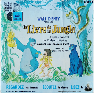 Livre-disque – Le Livre de la Jungle raconté par Jacques Duby