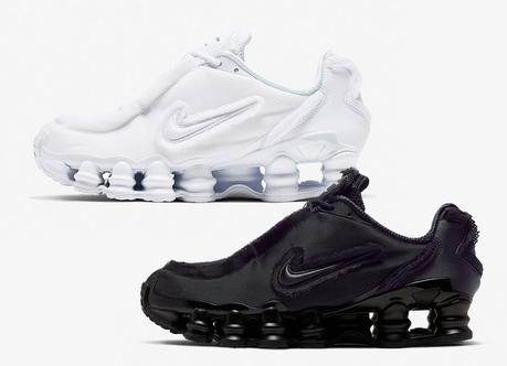 La Nike Shox TL x Comme Des Garçons est sortie aujourd’hui à Londres