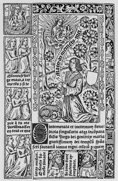 1489 Heures a l'Usage de Rome Jean du Pre reproduit dans Claudin tome 1 p 245